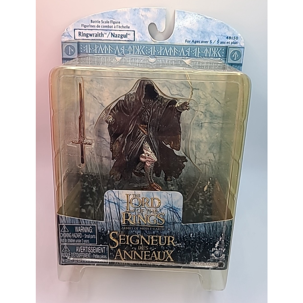 Lord Of The Ring Ringwraith / Nazgul 3" Battle Scale Figure Play Along 2003 New